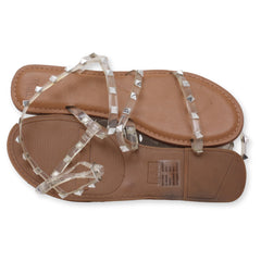 TIME & TRU strappy studded flat sandal