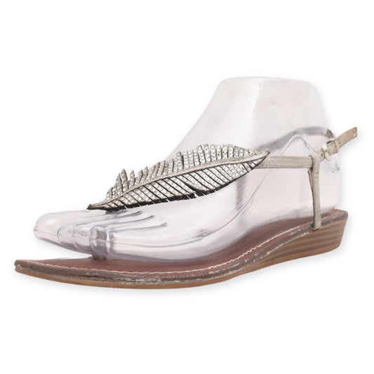 Carlos Flower Strap Flats