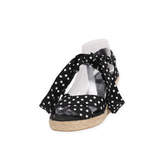 "Montego bay Club" Doted Print Wedge Heels