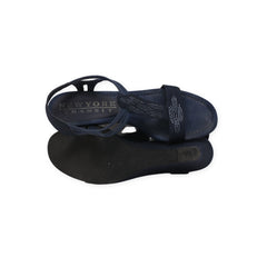 "New York" T Strap Wedges