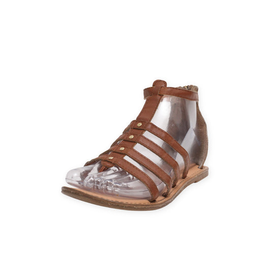 "Gap" Gladiator Strap Zipper Flats