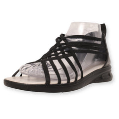 Rubber Gladiator Comfort Flats