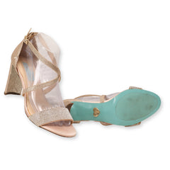Betsey Johnson Strappy Glitry Heels