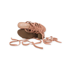 "Scoop" Gladiator Strappy Block Heels