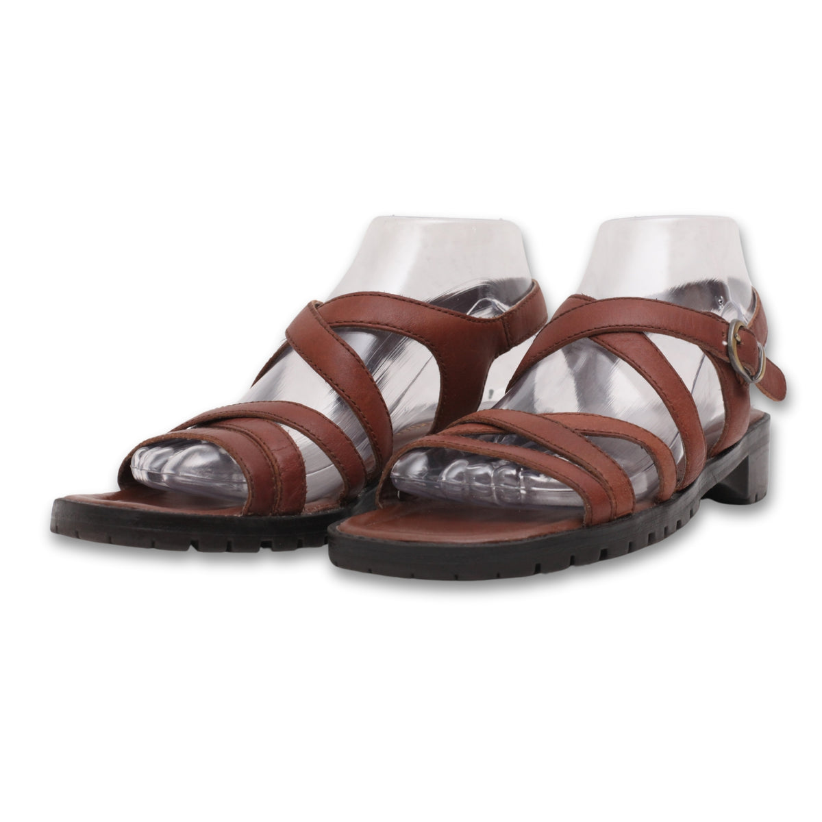 "Cross Roads" Strappy Sandals