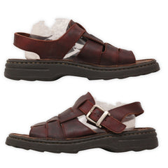 GiorGio Brutini Men's Buckle Strap Sandal