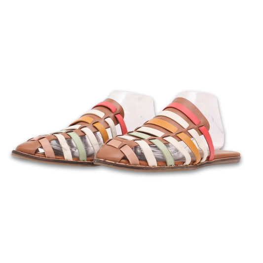 Crown Vintage Strappy Mule Flats