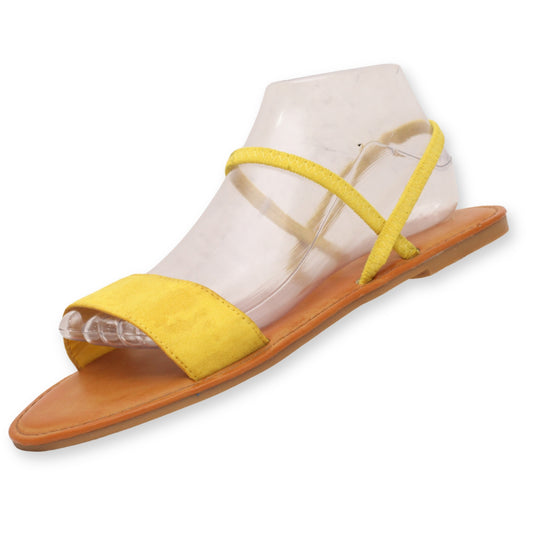 Rouge Helium Flat Sandals