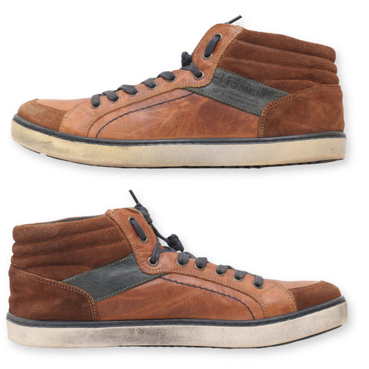 SHOMEN Lace-Up Men's High Top Sneakers