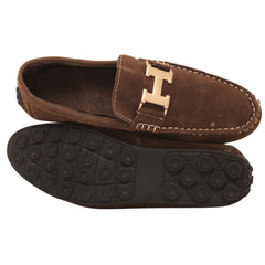 Men's Buckle Slip-On Loafers