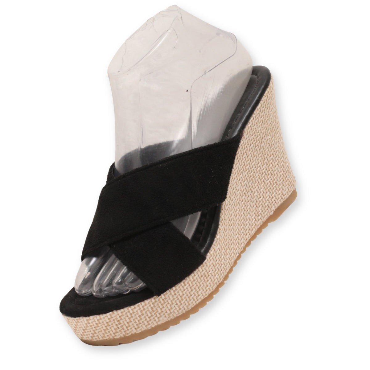 Cross Strap Women Wedge Sandal