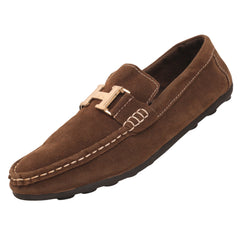 Men's Buckle Slip-On Loafers