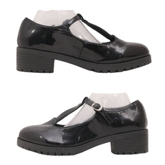 T-Bar Mary Jane Plain Patent Shoe