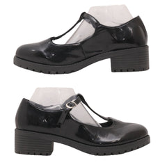 T-Bar Mary Jane Plain Patent Shoe