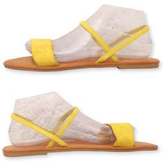 Rouge Helium Flat Sandals