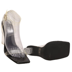 Cape Robbin Transparent Strap Heels