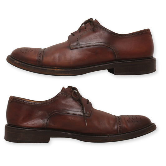 Leather Men's Lace-Up Casual Shoes