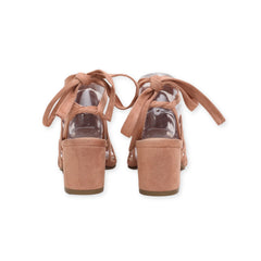 "Scoop" Gladiator Strappy Block Heels