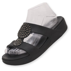 Crocs Diamante Slip-On Wedge sandal