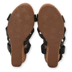 Wedge vegan leather Heel by "diba"