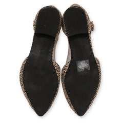 Express Pointed-Toe Ankle Strap Flats