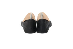 Slip On cushioned Black Shoes