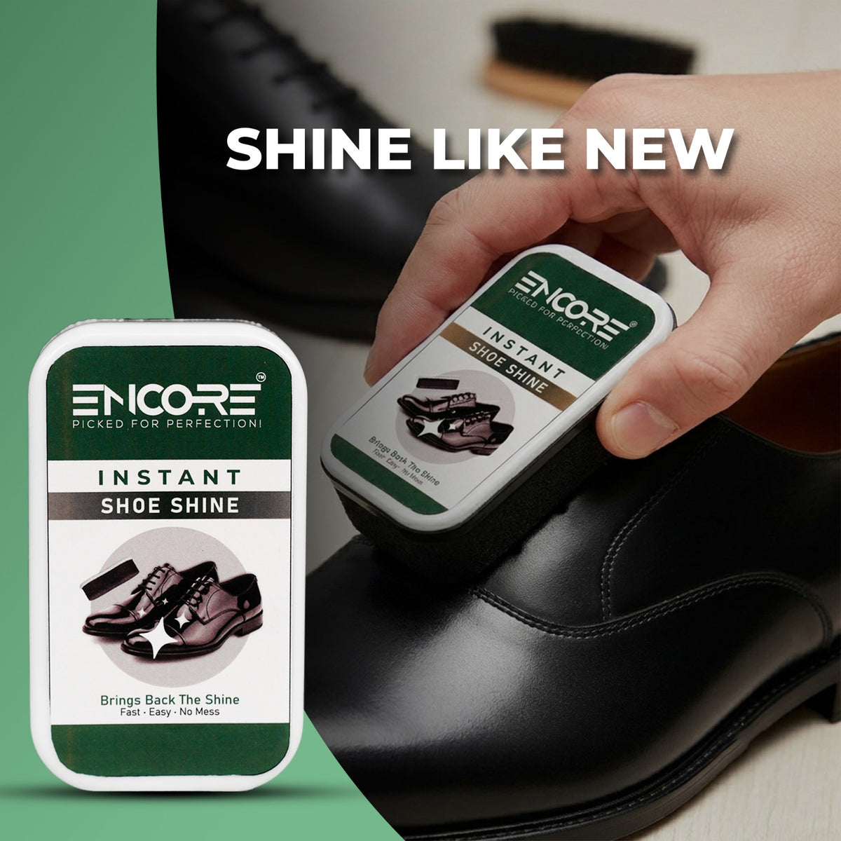 Instant Shoe Shine Sponge