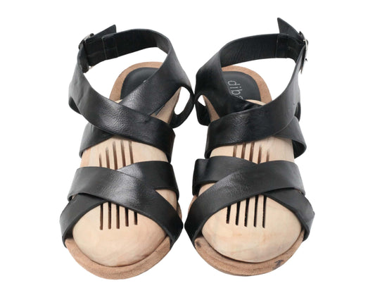 Wedge vegan leather Heel by "diba"