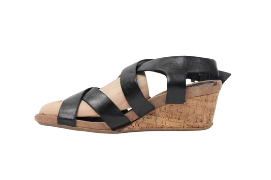 Wedge vegan leather Heel by "diba"